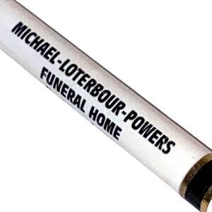 Funeral Home Pen Michael Lotebour Powers Rilepoint Advertising Click Ballpoint